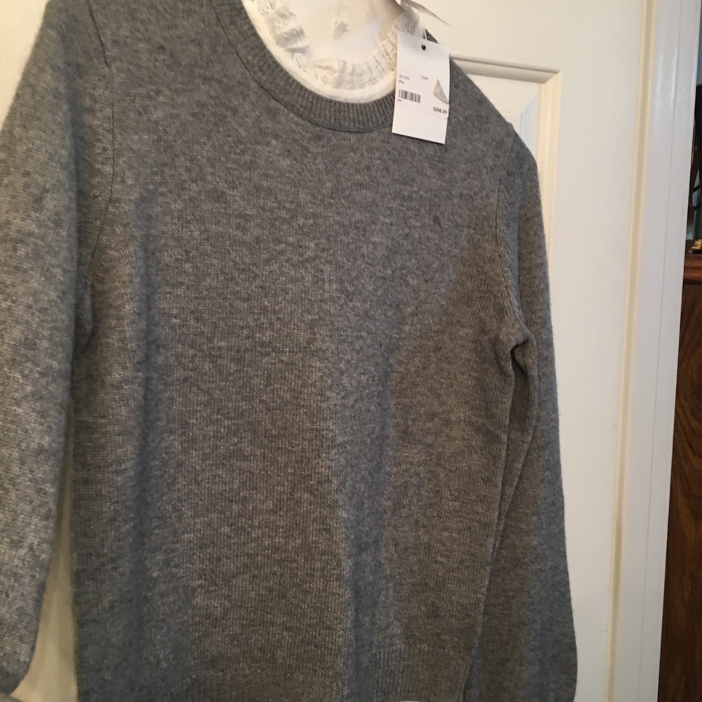 Joie sweater New w tag $298 Heather Gray